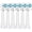 White, variant on 16 Count Electric Toothbrush Replacement Heads Compatible with Oral B Genius Smart Pro Series, Medium Bristles for Gentle Gum Care, Toothbrush Refill Heads, Deep Cleaning Rotating Powerhead,