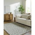 thumbnail image 2 of BoutiqueRugs Tomas Contemporary Area Rug - Light Silver, Sterling Gray, Metallic Silver - 2' x 3', 2 of 6
