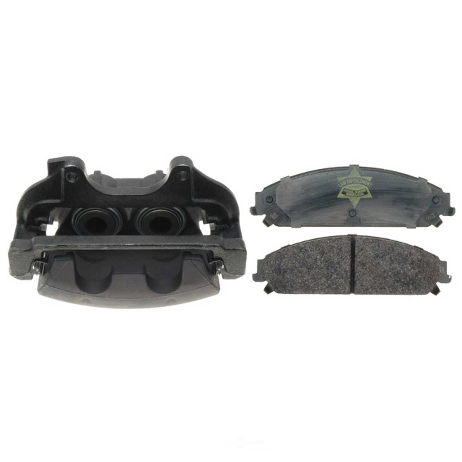 Raybestos Brakes RC11702P Raybestos R-Line Reman Loaded Caliper & Bracket Assy