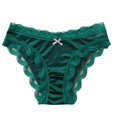 thumbnail image 4 of Blmnix Satin Panties Ladies Underwear Hipster Panties Sexy Underwear Boxer Lace Panties Green Women Underwear Pack, 4 of 5