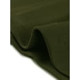 thumbnail image 7 of INSPIRE CHIC Women's Button Decor Bow Tie Waist Suspender Overall Jumper Dress XS Army Green, 7 of 7