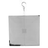 Toteaglile 3D Flowing-Light Effect Decor House Hanging Decoration Gifts 25 X 25 Cm Silver Square Spinners