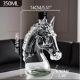 thumbnail image 2 of Birdeem Whiskey Glass Set, Borosilicate Glass Horse Head Whiskey Bottle for Home Decor, Horse Decor for Home, 2 of 2