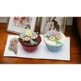 thumbnail image 2 of Hand Painted Ceramic Flower Cupcake Salt Pepper Shakers, 2 of 3