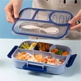 thumbnail image 5 of Pxyqht Compartmentalized Bento Box, Portable Lunch Box, High Appearance Lunch Container, Easy Clean Work Lunch Solution, Ideal for Office and Outdoor Use, 5 of 6