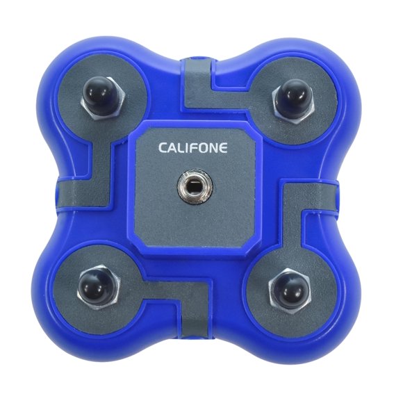 Caja de Conexiones Estéreo Califone 1114-BL Azul de 4 Posiciones