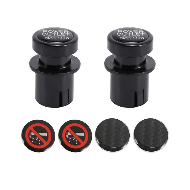 Lighter Socket Cover Cap , Universal Waterproof Dustproof Plug for Car Power Outlet Prevent Childr