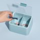 thumbnail image 5 of Contenedor de maquillaje, caja de almacenamiento de cosméticos, caja de almacenamiento de cosméticos de plástico, organizador de maquillaje a prueba de polvo, verdadera excelencia, 5 of 5