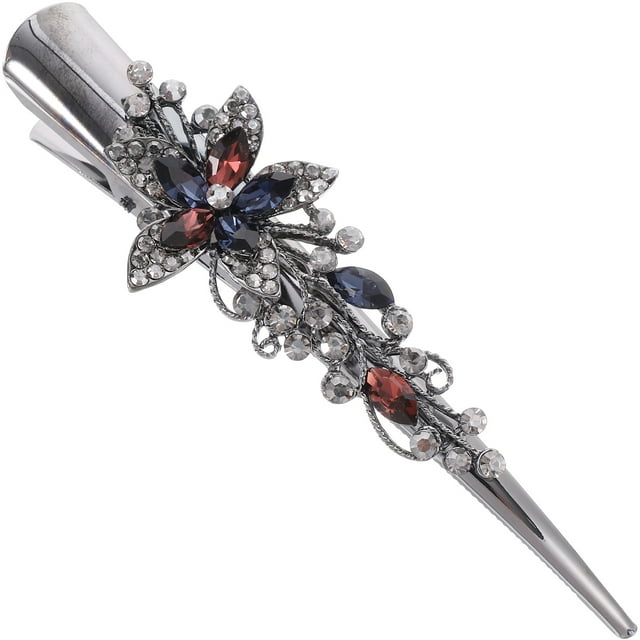1Pcs Large Size Hair Pin For Women With Practical Design And Comfortable Wearing In Ink Blue