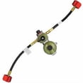 thumbnail image 1 of Marshall Excelsior Propane Regulator MEGR-253HP-PT15 Excela-Flo; 1/4 Inch FNPT Inlet x 3/8 Inch FNPT Outlet; 11 Inch WC; Two-Stage; 225000 BTU I Stage/150000 BTU II 2 Stage; Approved For UL/RVIA/NFPA, 1 of 3