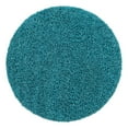thumbnail image 3 of Unique Loom Solid Shag Collection Area Rug (6' 1" Round Deep Aqua Blue), 3 of 7