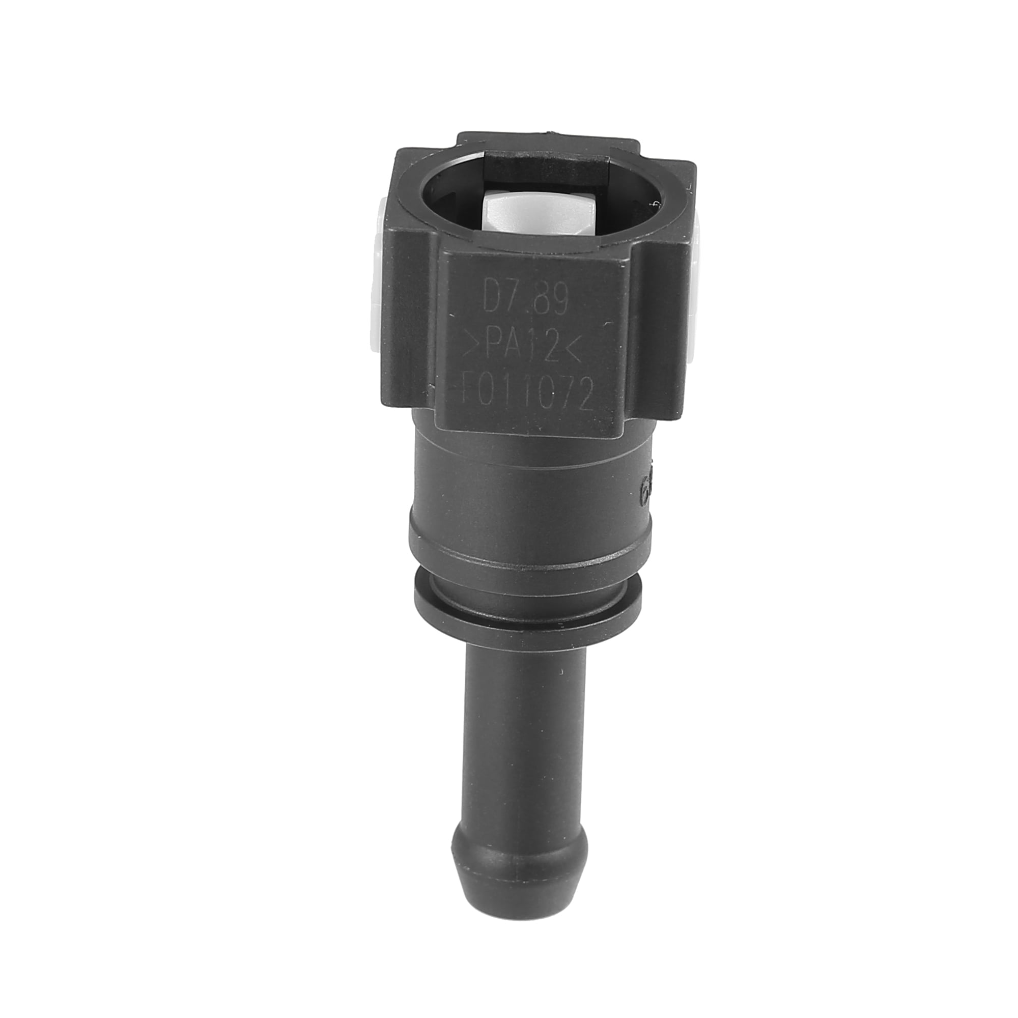 Unique Bargains 2pcs Fuel Line Quick Connect Straight Push-On Adapter