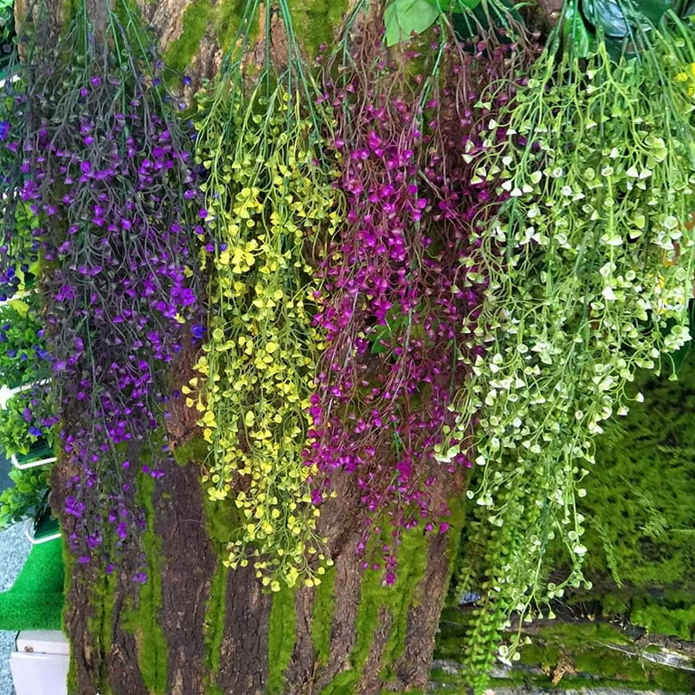 GreenRattan Decor Ivy Wall Flowers Pastoral Hanging Fake Vine Set