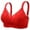 Red, variant on Penkiiy Women Bras Womens Solid Lace Lingerie Bras Plus Size Underwear Bralette Bras Comfortable Bra Green Bras