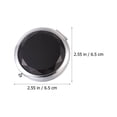 thumbnail image 2 of unbranded 5Ud Espejo Doble Metal Negro Pequeño Plegable Práctico Para Maquillaje Y Viajes, 2 of 8