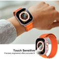thumbnail image 4 of KOMI 2-Pack for Apple Watch Ultra/Ultra 2 49mm PC All-Around Screen Protector Case, Tempered Glass Screen Protector Case Ultra-Thin for iWatch Ultra/iWatch Ultra 2 49mm Protection Cover Rose Gold, 4 of 5