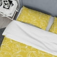 thumbnail image 4 of Designart 'Butterflies hand drawn color pattern' Mid-Century Modern Duvet Cover Set, 4 of 4