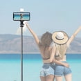 thumbnail image 4 of Q02S Portable Selfie Stick Phone Tripod 104.5CM/41 Inches Extendable Tripod Stand Rotation Mobile Phone Selfie Stick Mobile Phone Stainless Steel Tripod Rod Stabilizer Q02 black, 4 of 4