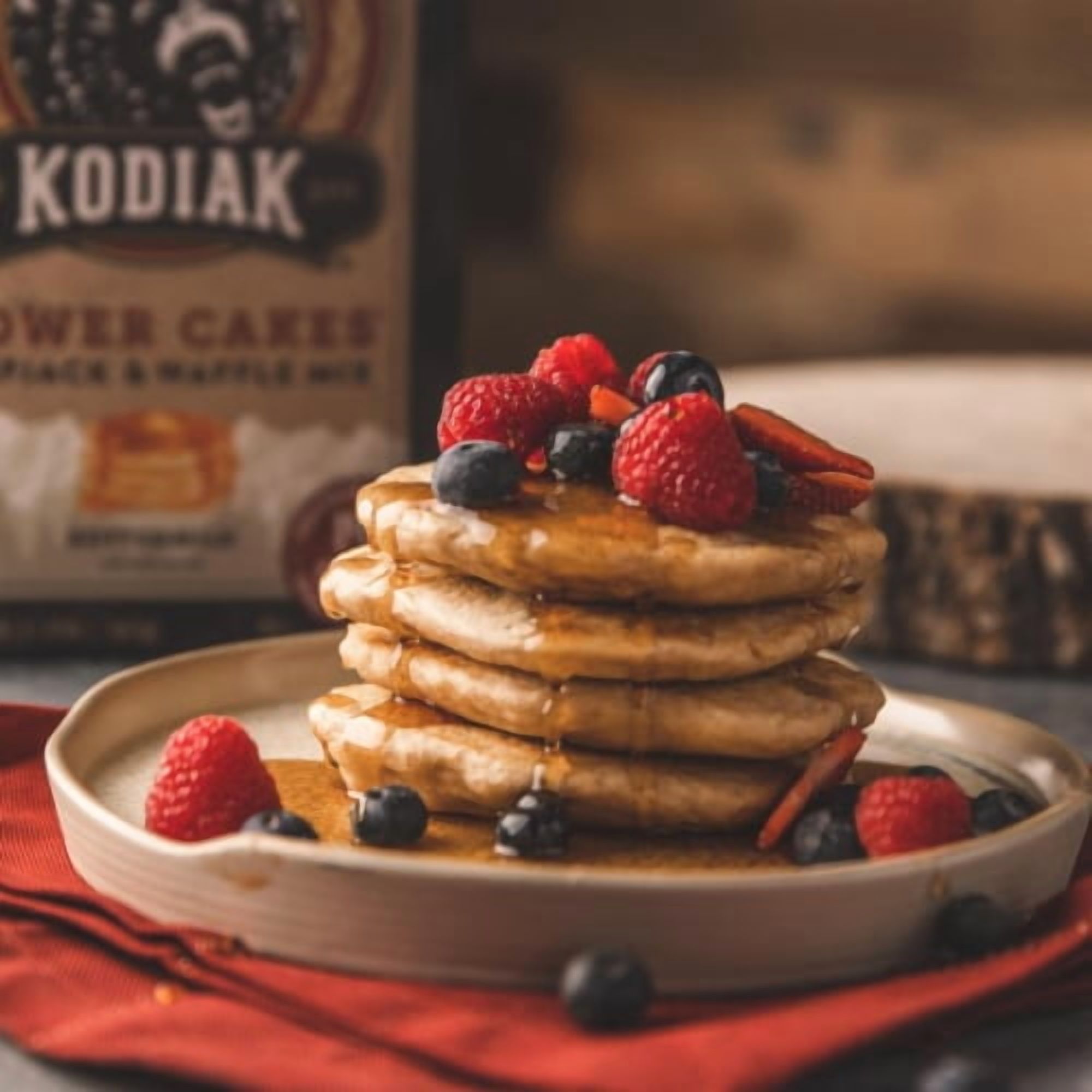 Kodiak Power Cakes Buttermilk Flapjack and Waffle Mix 20 oz - Pack of 2