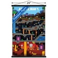 thumbnail image 3 of Minecraft - Worldly Wall Poster with Wooden Magnetic Frame, 22.375" x 34", 3 of 6