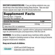 Dr. Wurtmans Sleep Answer Delivers Time-Released, Low-Dose Melatonin That Helps You Fall Asleep, Stay Asleep, and Wake Up Refreshed (28 Dual-Dose Capsules)