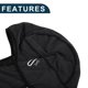 thumbnail image 5 of Pasamontañas de ciclismo, máscara de cara completa, cubierta para el cuello, a prueba de viento, protección solar | Gris oscuro 1 pieza, 5 of 6