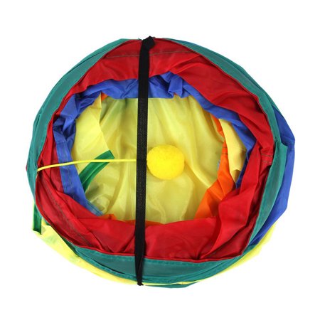 Cat Tunnel Crawl Tube Kids Tunnels Tunnel Kitten Agility Trainer Indoor ...