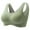 Green bras, variant on Sports Bras for Women Wireless Comfort Lightly Lined Seamless Bras Ladies Girls Workout Yoga Push up Underwear Bralettes