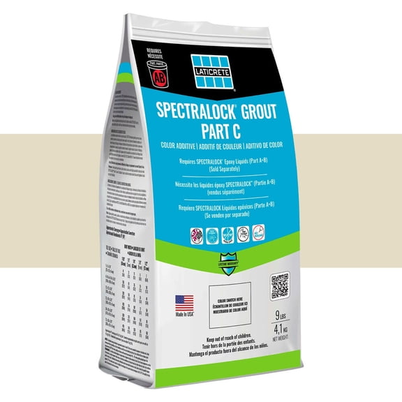 SpectraLock Premium Grout Part C, Antique White - 9lbs