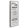thumbnail image 3 of Stupell Industries Life's Rules Listed Positivity Gray Framed Giclee Art, design by CAD Designs, 24 x 10, 3 of 8