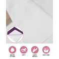 thumbnail image 6 of Pure Dark Purple Kitchen Dish Towels for Drying Dishes Set of 2, Simple Solid Color Waffle Weave Microfiber Hand Tea Bathroom Towels Quick Dry & Absorbent Towel 12x12, 6 of 7