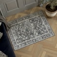 thumbnail image 3 of BERTHMEER 2'x3' Small Area Rugs for Entryway Doorway indoor Doormats Bathroom Machine Washable Non-slip, Black, 3 of 6