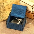 thumbnail image 2 of Caja música manivela exquisita retro Exquisito y elegante adorno regalo caja música (Caja música-6) Azul Juego Tronos, 2 of 8