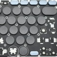 thumbnail image 5 of Bouton de Remplacement Tout Neuf Keycap Key Cap à Ciseaux Clip Charnière pour Logitech K380 Gris 2 Keycap et Charnière, 5 of 5