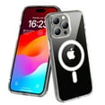 thumbnail image 1 of [PST] iPhone 15 Pro Max Case, Hybrid TPU Back Cover with Magnetic Wireless Charging (MagSafe Compatible), 1 of 4