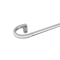 thumbnail image 1 of Rolando 5/8" Room Darkening Rod Set 28-48" Silver, 1 of 4
