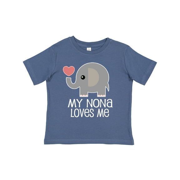 Inktastic My Nona Loves Me Grandchild Boys or Girls Toddler T-Shirt