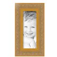 thumbnail image 2 of ArtToFrames 5" x 13" Majestic  Gold Picture Frame, 5x13 inch Silver Wood Poster Frame (WOM-5122), 5 Pack, 2 of 6