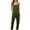 Army Green jumpsuits women dressy, variant on Summer Saving Wycnly Jumpsuits for Women Dressy Casual Pocket Loose Baggy Spaghetti Strap Jumpsuits Overalls Summer V-Neck Sleeveless Solid Long Trendy Rompers Gray s
