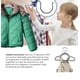 thumbnail image 4 of 50 Ganchos Infantiles De Terciopelo Antideslizantes 360º Modelo Gris, 4 of 4