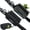 Black Gray, variant on PetAmi Dog Poop Bag Holder & Waste Bag Dispenser with Clip-On Pouch  Includes 1 Roll of Pet Waste Bags  Portable Dog Walking Accessories for Leash, Belt or Backpack, Gray