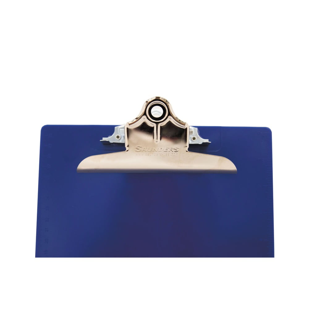 (3 pack) Saunders, SAU21602, Recycled Plastic Clipboards, 1 / Each, Blue