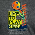 thumbnail image 3 of CafePress - Live To Play Nerf Soccer T Shirt - Mens Tri-blend T-Shirt, 3 of 4