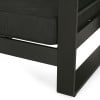 thumbnail image 4 of Noble House Maya Bay Outdoor Aluminum Club Chairs  Black, 4 of 6