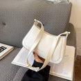 thumbnail image 3 of Bolso de media luna para mujer bolso de media luna con correa ajustable bolso pequeño para axila bolso de viaje, 3 of 9