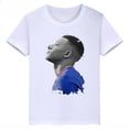 thumbnail image 4 of Camiseta de algodón blanca con estampado de Mbappé para niños, camisetas deportivas informales de verano de manga corta para niños y niñas, 4 of 4
