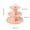 Beige, variant on 3-Tier Cardboard Cupcake Stand, Disposable Cake Stand for Party Dessert Display
