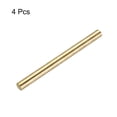 thumbnail image 3 of 8mm x 100mm Brass Round Rod, Metal Solid Shaft Rods Lathe Bar 4pcs, 3 of 5