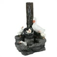 thumbnail image 3 of LuxenHome Fontaine de Patio en Résine Canard pour Famille, 3 of 14