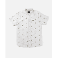 thumbnail image 4 of Rip Curl OFF-WHITE Men's Hula Short Sleeve Woven Shirt, US Small, 4 of 4